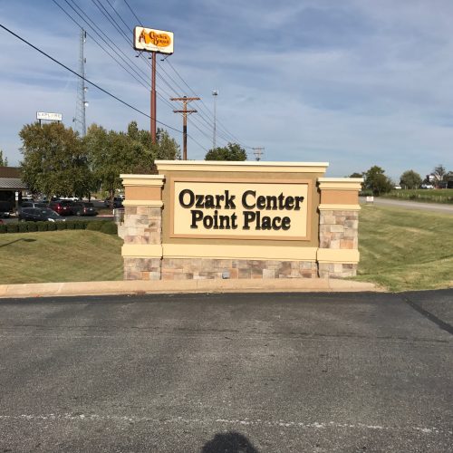 Ozark Center Point Place Monument