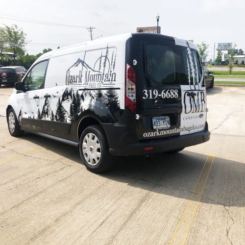 Ozark Mountail Bagel Co Wrap Vinyl